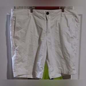 Armani Exchange Cargo Shorts Mens  White Utility Pockets Casual A|X 38 size